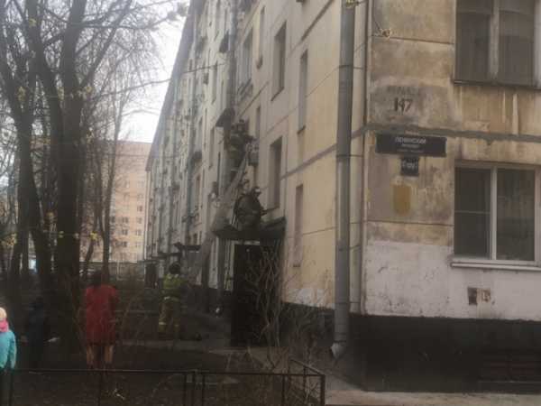 На Ленинском проспекте загорелась квартира в жилом доме 1