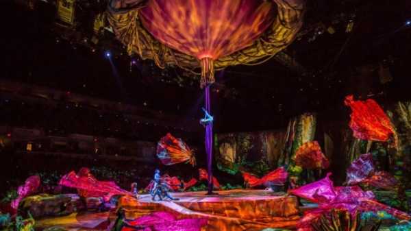 Петербуржцы смогут побывать на шоу Cirque du Soleil по мотивам "Аватара" с 8 по 12 мая