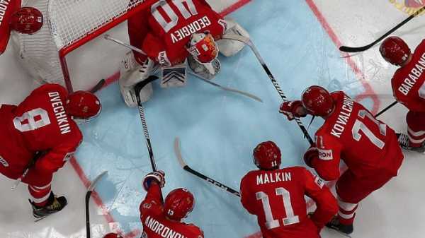 Сборная России по хоккею всухую обыграла Чехию и возглавила свою группу 