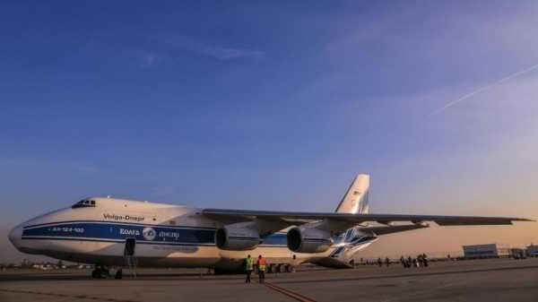 Самолет Ан-124. Фото: пресс-служба авиакомпании