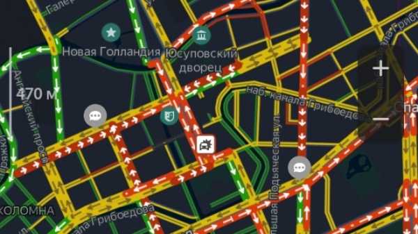 Пятничный Петербург сковали 8-балльные пробки 