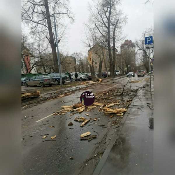 В Москве ураган убил мужчину и тяжело ранил девушку1