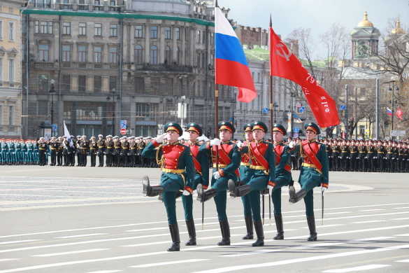 Стали известны детали проведения парада Победы в Петербурге0