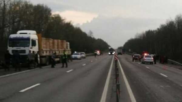 В Смоленской области от наезда грузовика погибли 2 человека