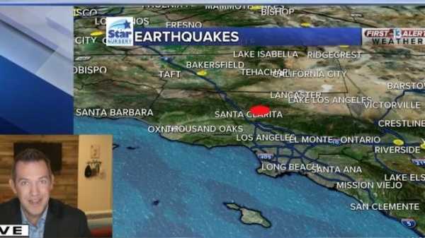 В Калифорнии произошло землетрясение магнитудой 4,21
