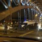 Из-за ДТП на Большеохтинском мосту пострадали четыре человека