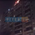Видео: На Яхтенной загорелась квартира на 12 этаже