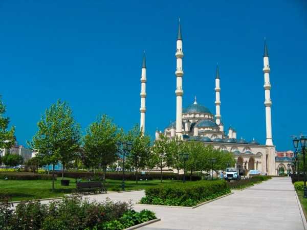 Мечеть в Грозном стала одним из символов Чеченской республики 
