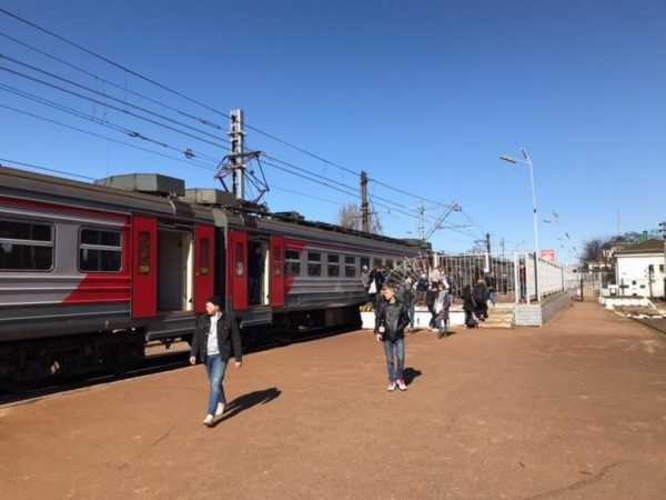 Пассажиров попросили покинуть состав в связи с ЧП Фото: «ДТП и ЧП | Санкт-Петербург | Питер 