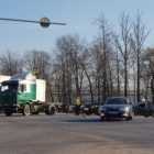 ДТП с участием фуры стало причиной пробки на Московском шоссе