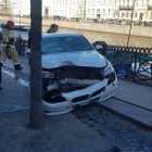 Водитель BMW, влетевший в пешеходов на Фонтанке, принес извинения, а уголовное дело так и не возбуди...