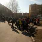 В Красносельском районе эвакуирую школьников