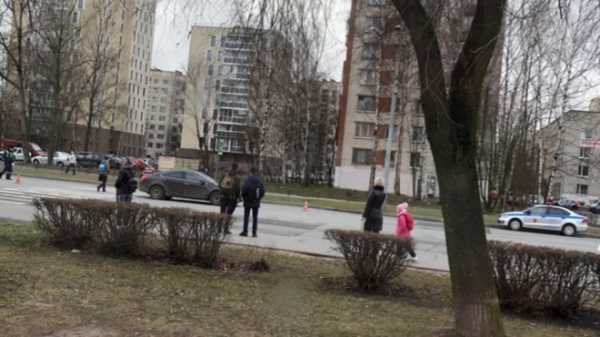 В Сосновой Поляне иномарка "протащила на капоте" сбитого ребенка