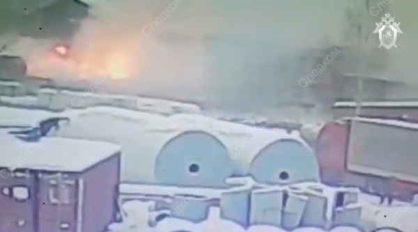 Пожар попал на видео. Фото: http://lenobl.sledcom.ru