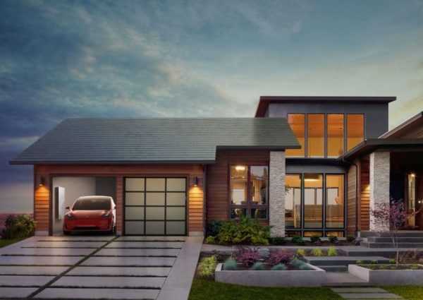Tesla снизила цены на свои солнечные панели