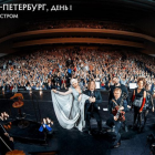 В БКЗ Октябрьский группа Би-2 представила новую пластинку, выступив с симфоническим оркестром