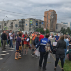 На митинг в защиту Муринского парка вышли 100-200 человек