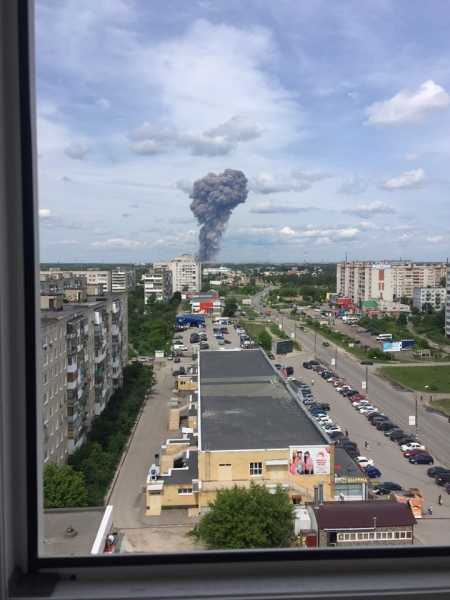 В городе прогремело три взрыва. Фото: Вконтакте
