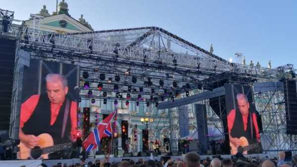 Во время концерта на Дворцовой площади произошла драка
