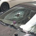 Разгоряченные рэпом активисты оппозиции разбивали стекла машин после концерта на Сахарова