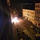 На Мытнинской улице ночью взорвался газопровод. Произошел пожар