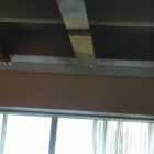 В колледже Красносельский во время урока загорелась лампа освещения