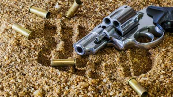 У пьяного жителя Приморского района изъяли револьвер с патронами