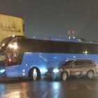 Экскурсионный автобус с детьми попал в аварию на Исаакиевской площади