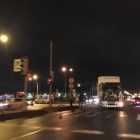 Видео: фура врезалась в маршрутку на Софийской улице