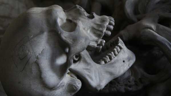В Петербурге после пожара в бывшей общественной бане нашли мужской скелет