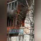В квартирном пожаре на улице Стойкости погиб мужчина