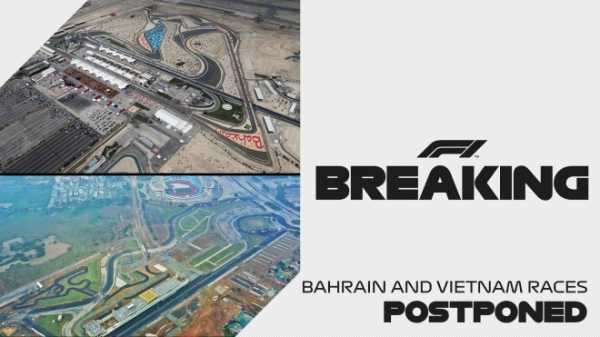 "Формула-1" отменила Гран-при в Бахрейне и во Вьетнаме