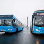 30 автобусов в цветах Зенита вышли на улицы Петербурга