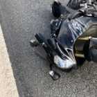 В ДТП на КАД погибла пассажир мотоцикла
