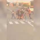 Обстрел автобуса под Харьковом сняли на видео