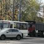 Три маршрутки попали в ДТП в разных районах Петербурга