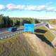На трассе А-121 «Сортавала» в Ленинградской области введен в эксплуатацию новый путепровод