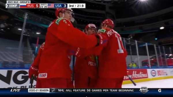 Сборная России обыграла команду США в матче молодежного ЧМ по хоккею0