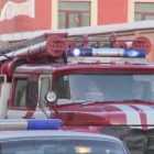 На крыше трамвайного парка в Петербурге произошел пожар