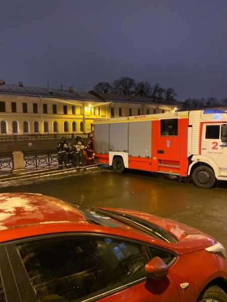 В здании университета имени Бонч-Бруевича произошел пожар2