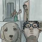 Художник показал разницу между жизнью с собакой и жизнью без неё