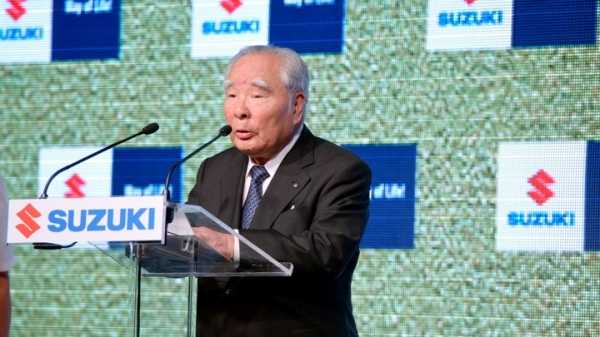 Глава Suzuki уходит в отставку после 40 лет работы0