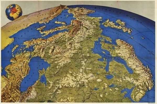 20 географических карт, которые представляют мироздание с иной стороны