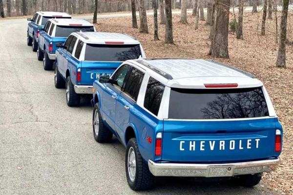 Chevrolet Tahoe стилизовали под K5 Blazer: весь тираж скупил один человек