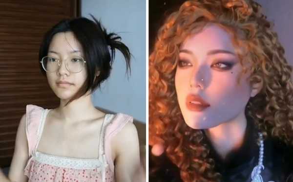 В Инстаграме собирают фото азиаток до и после макияжа, и их фото заставляют усомниться в реальности