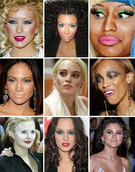18 раз, когда неудачный макияж испортил не только симпатичных девушек, но и настроение