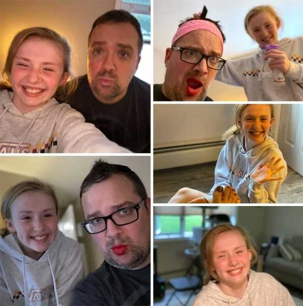 18 дочек, которые сделали своим папам макияж, ведь ради улыбки своих принцесс те готовы на всё