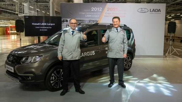 «АвтоВАЗ» начал производство обновленного универсала Largus0