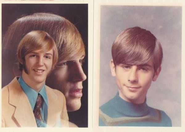 Коллекция снимков странных мужских причесок из прошлого, доказывающая, что чудаки были во все времена