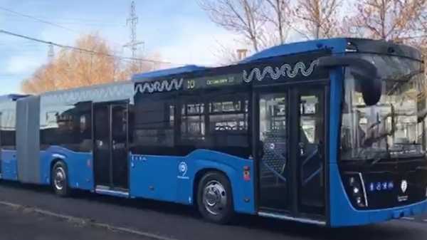 В Москве испытают первый в России электробус-«гармошку»0